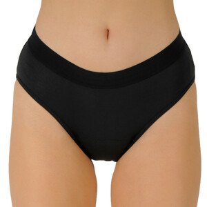 Dámské kalhotky Bodylok menstruační bambusové černé (BD2209) S