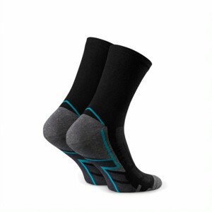 Pánské sportovní ponožky 057 černá 44-46