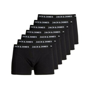7PACK pánské boxerky Jack and Jones černé (12171258) XL