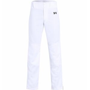 Dětské kalhoty 1317459 Baseball Pants SS21 - Under Armour bílá jedna velikost