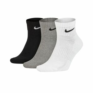 Kotníkové ponožky Everyday 3Pak SX7677 - Nike černá/šedá/bílá 46/48