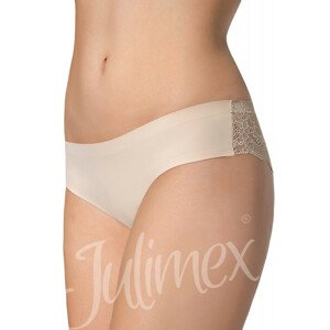 Dámské kalhotky Tanga beige - JULIMEX Béžová XL