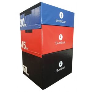Cvičební pomůcky Set of foam plyobox 30/45/60 cm  - Sveltus OSFA