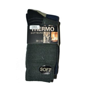 Pánské ponožky Wik 21306 Thermo Softbund A'2 směs barev 43-46