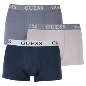 3PACK pánské boxerky Guess vícebarevné (U1BG00K6YW1-F710) M