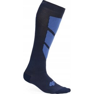 Pánské lyžařské ponožky 4F H4Z21-SOMN001 tmavě modré 39-42