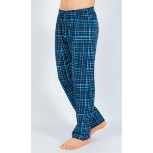 Pánské pyžamové kalhoty Patrik - Gazzaz modrá/tmavá.Modrá XL