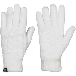 Dámské rukavice TR0002 SUTELLA - LADIES KNITTED GLOVE FW21 - Trespass bílá S/M