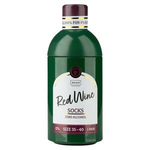 Dámské ponožky SOXO GOOD STUFF - Alkohol/Červené víno Kaštan 35-40