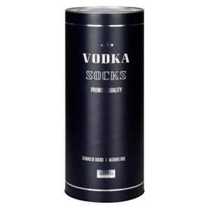 Pánské ponožky SOXO - Vodka, 3 páry tmavě modrá/šedá 40-45