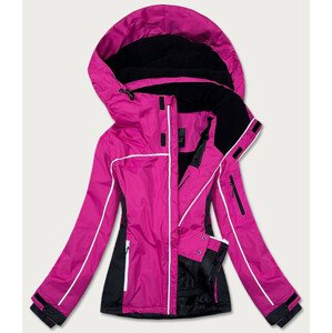 Růžová dámská zimní sportovní bunda (B2391) Růžová S (36)