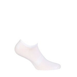 Hladké dámské kotníkové ponožky Wola W81.401 Tencel černá Univerzální