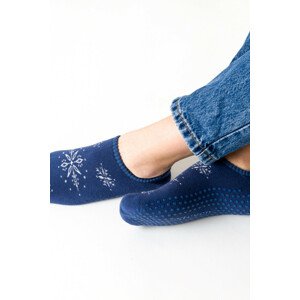 Dámské froté ponožky s ABS 132 Růžová 38-40