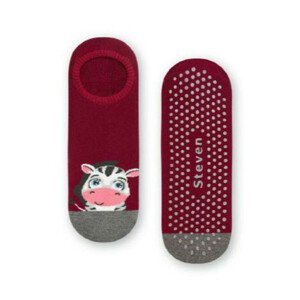 Dámské froté ponožky s ABS 132 Kaštan 38-40