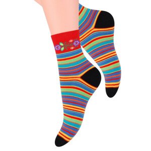 Dámské ponožky 118 DENIM MÉLANGE 35-37