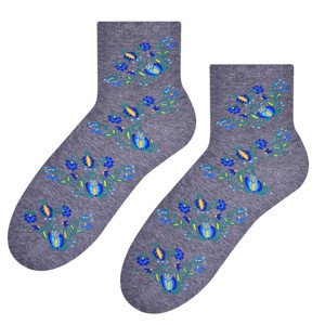Dámské ponožky 118 M.šedá 38-40