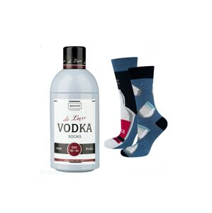Pánské ponožky Soxo Vodka De Luxe džínovina 40-45