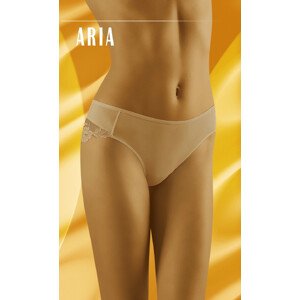 Dámské kalhotky Aria beige - WOLBAR Béžová XL