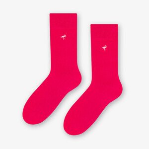 Dámské ponožky 078 RED/LOGO 39-42