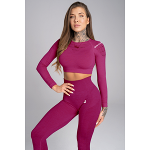 Gym Glamour Crop-Top Jelly Berry S