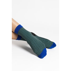 Dámské ponožky OP-ART - 40 DEN moře U