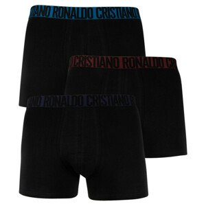 3PACK pánské boxerky CR7 černé (8100-49-682) XL