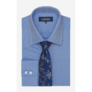 Košile Lambert LATHAMES0SL394LB0452 Modrá 176-182/43