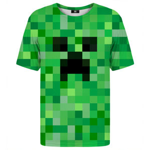 Mr. Gugu & Miss Go Pixel Creeper T-Shirt Tsh2357 Green XS