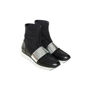 Deni Cler Milano-Shoes T-DK-B662-86-77-90-1 černá/stříbrná 36