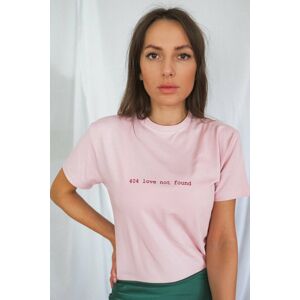 Chiara Wear Tričko Love Not Found Pink OS