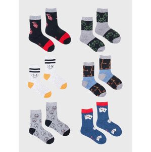 Yoclub Ponožky SKA-0006C-AA00-001 Vícebarevné 27-30