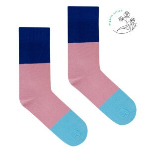 Kabak Ponožky chrpa/růžová/světle modrá 42-46
