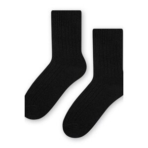 Pánské vlněné ponožky 093 černá 41-43