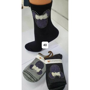 Dámské ponožky s aplikací WZ40 nero UNI