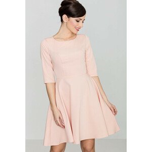 Šaty Lenitif K219 Pink XL