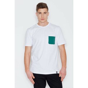Pánské tričko - V002 - Visent - White M