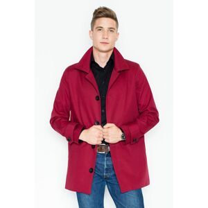 Pánský kabát Visent Coat V028 Deep Red S