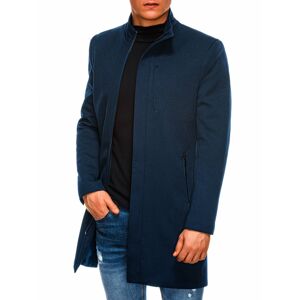 Pánský kabát Ombre Coat C430 Námořnická modř XL