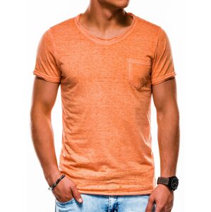 Ombre tričko S1051 Orange L