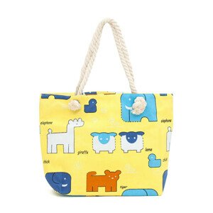 Dámská kabelka Art Of Polo Bag Tr15136 Yellow/Multicolour Vhodné pro formát A4