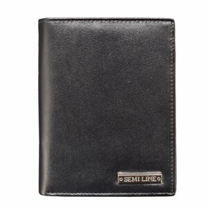 Peněženka Semiline P8223-0 černá 10 cm x 12,5 cm
