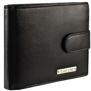 Peněženka Semiline P8226-0 černá 11 cm x 9,5 cm
