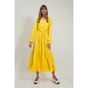 Šaty Nife S178 Žlutá 36
