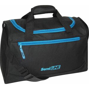 Fitness taška Semiline 3502-4 Blue/Black 27 cm x 45 cm x 25 cm
