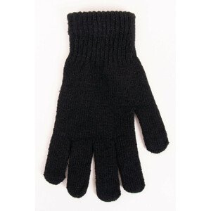 Pánské rukavice s vlnou R-049 černá 23 CM