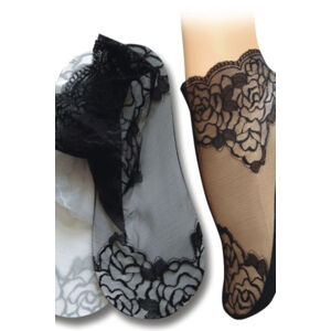 Dámské vzorované ponožky - 30 grigio UNI