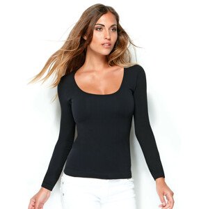 Triko dámské bezešvé T-shirt Dakota Intimidea Barva: Černá, Velikost: L/XL