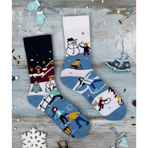 Ponožky Spox Sox Zimní zábava vícebarevné 40-43