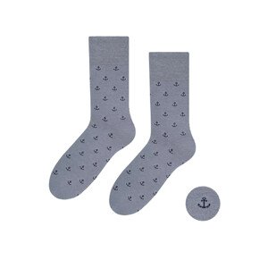 Pánské ponožky Steven 056-169 šedá 45-47