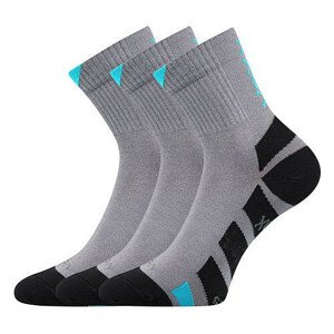 3PACK ponožky VoXX šedé (Gastl) 35-38